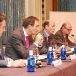 Jannone (IVF), Dómine (Infraestructuras), Beut (Fecoval) y Miñés (Cámara de Contratistas)