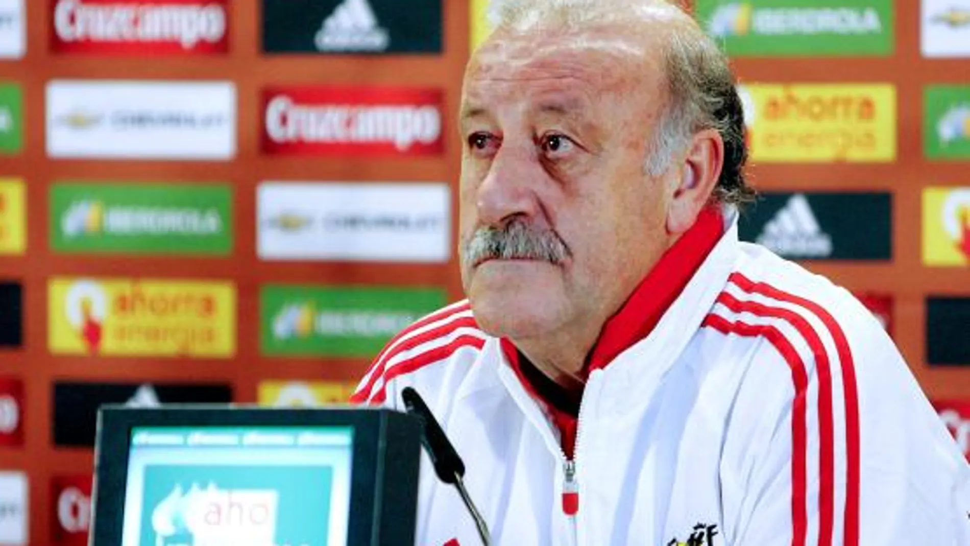 Del Bosque: «Parece que la Liga está sentenciada»