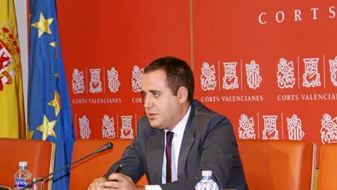 El secretario general de los socialistas valencianos, Jorge Alarte