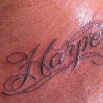 Harper el último tatuaje de David Beckham