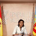 La consellera portavoz, Lola Johnson, dio cuenta ayer de los asuntos aprobados en el pleno del Consell