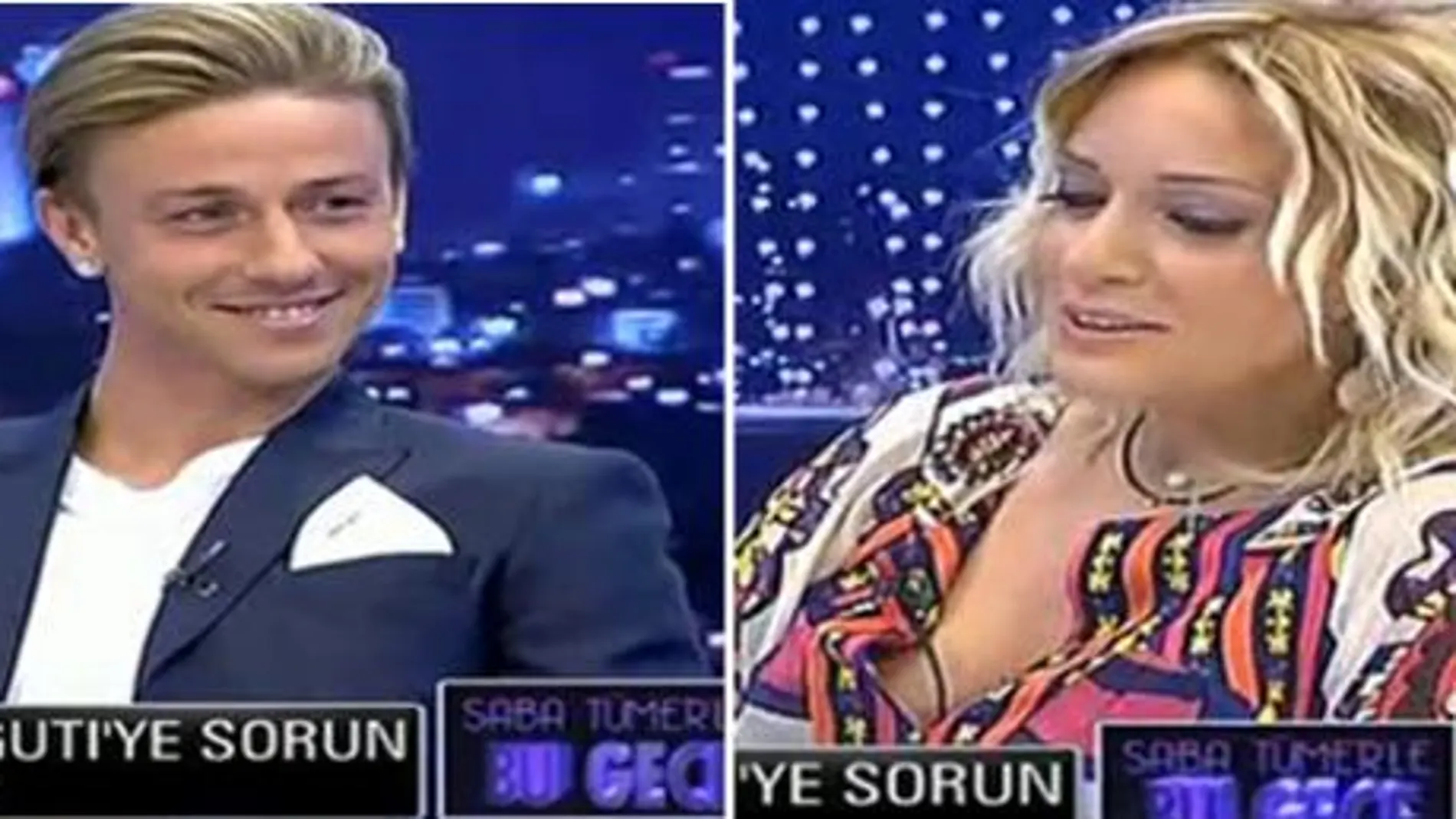 «Guti» se liga en directo a una presentadora de la CNN turca