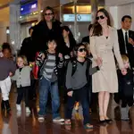 Angelina Jolie, Brad Pitt y sus seis hijos, vacaciones en Vietnam