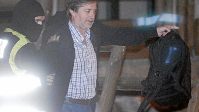 Usabiaga fue detenido el 13 de octubre de 2009 y posteriormente puesto en libertad