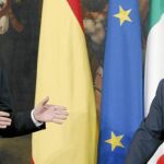 Zapatero y el primer ministro Silvio Berlusconi, en una imagen de archivo