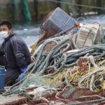 Imagen de archivo de los efectos de un terremoto en Japón