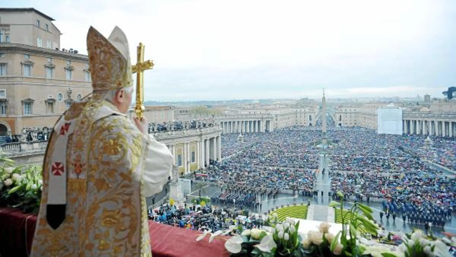 Ser Papa «un peso que nadie puede llevar por sí mismo»