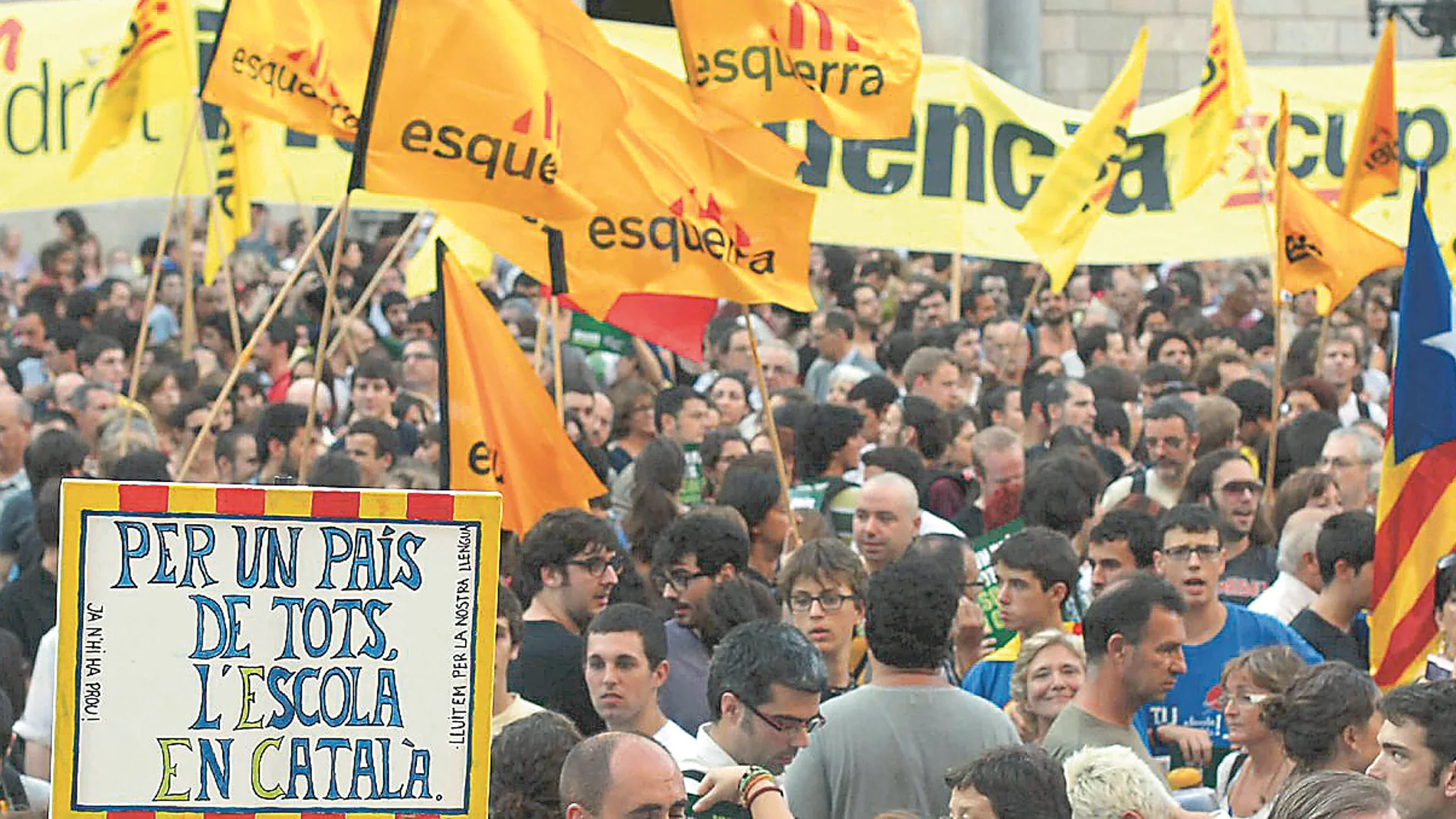 La escuela catalana llama a desafiar la sentencia del TSJC