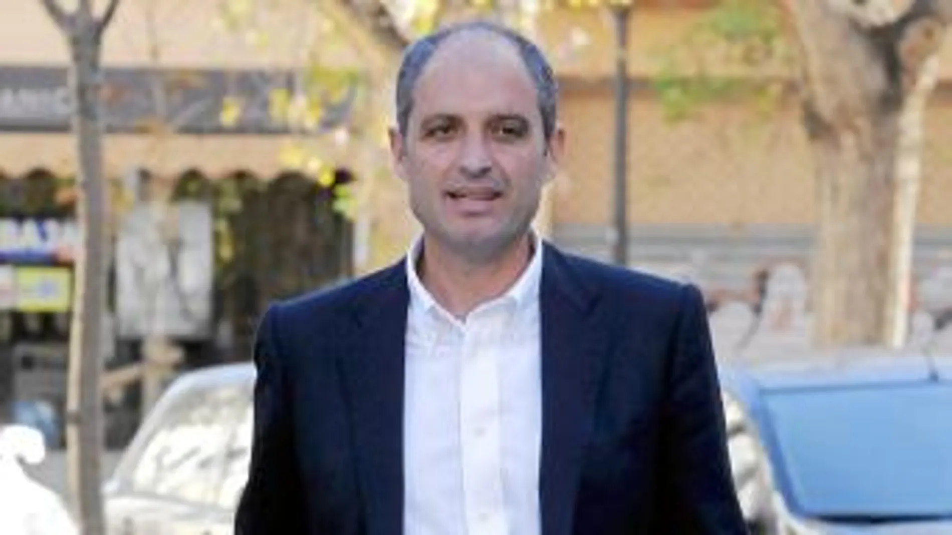 El presidente Camps, a su llegada al Comité