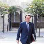 El presidente de la Generalitat, Artur Mas, no dará «ningún paso atrás» en la inmersión lingüística