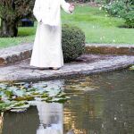 El año pasado el Pontífice aprovechó sus vacaciones para pasear por los jardines