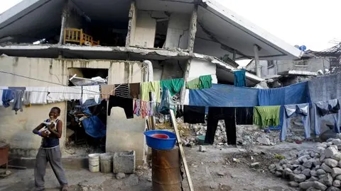 En Haití aún hay más de 800.000 desplazados viviendo en condiciones miserables