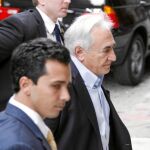 Dominique Strauss-Kahn volvía el sábado por la tarde a su casa de la calle Franklin, en la céntrica zona de Tribeca, en Nueva York