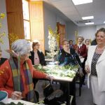 La alcaldesa visitó la Fundación Municipal de la Escuela de Jardinería