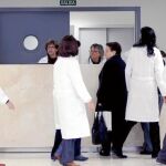 Imagen del interior de la nueva Fe el primer dia de su puesta en funcionamiento