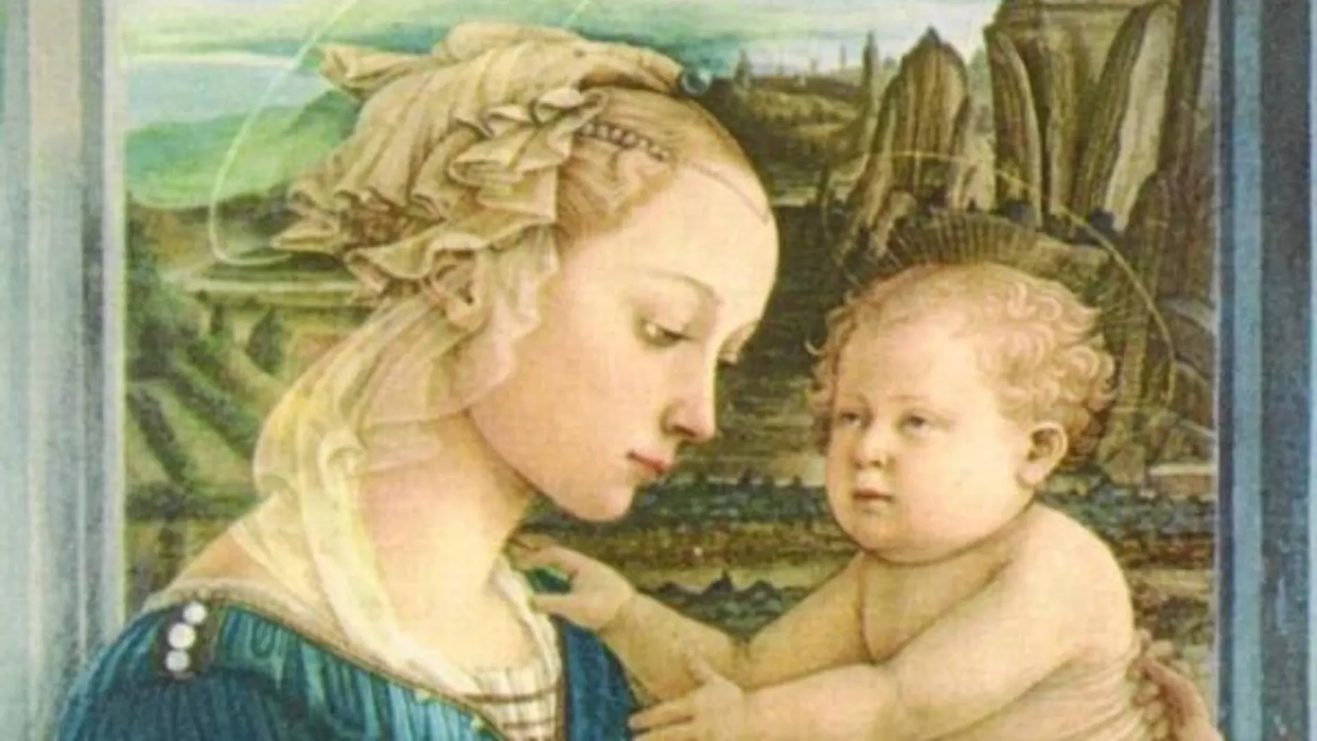 Lucrezia Buti es la modelo de esta virgen de Filippo Lippi