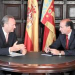 Verdeguer mantuvo ayer una reunión con el presidente del Consell