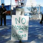 Marchas a favor y en contra de la mezquita