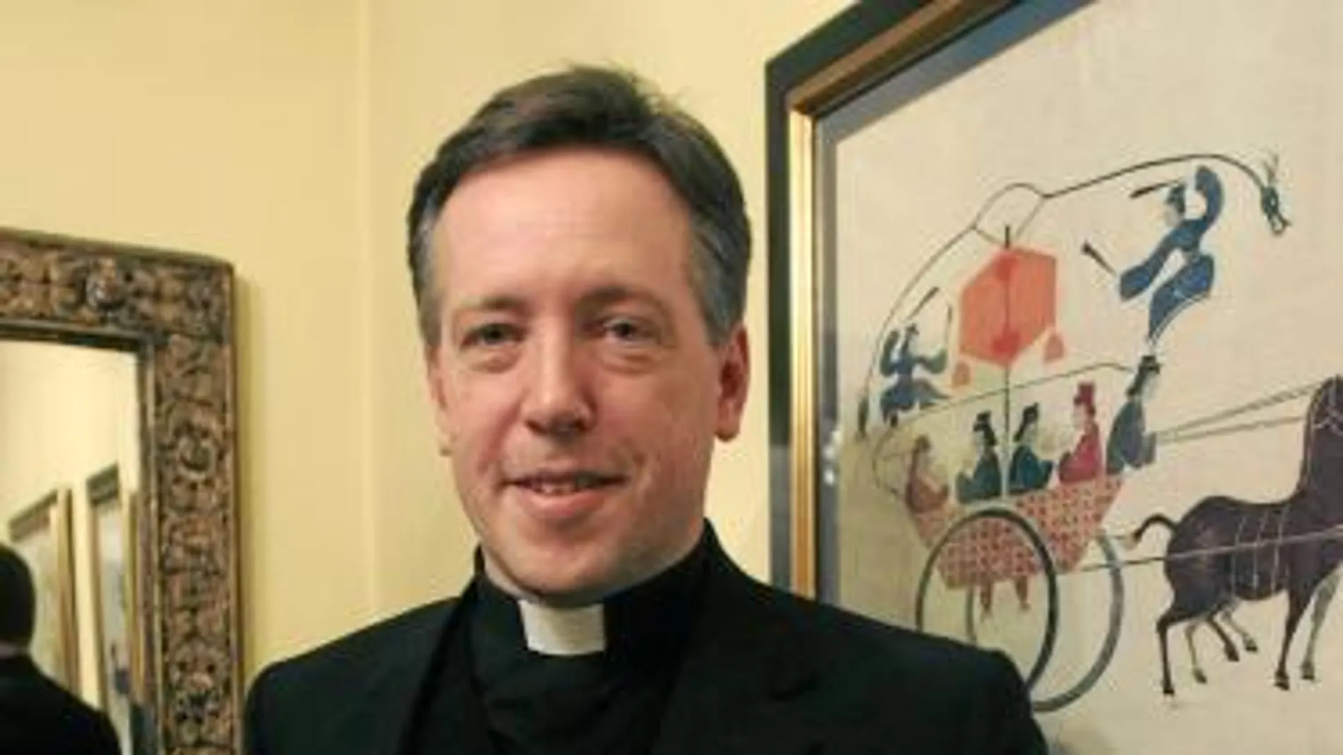 Padre John Wauck, asesor religioso de «Encontrarás dragones»