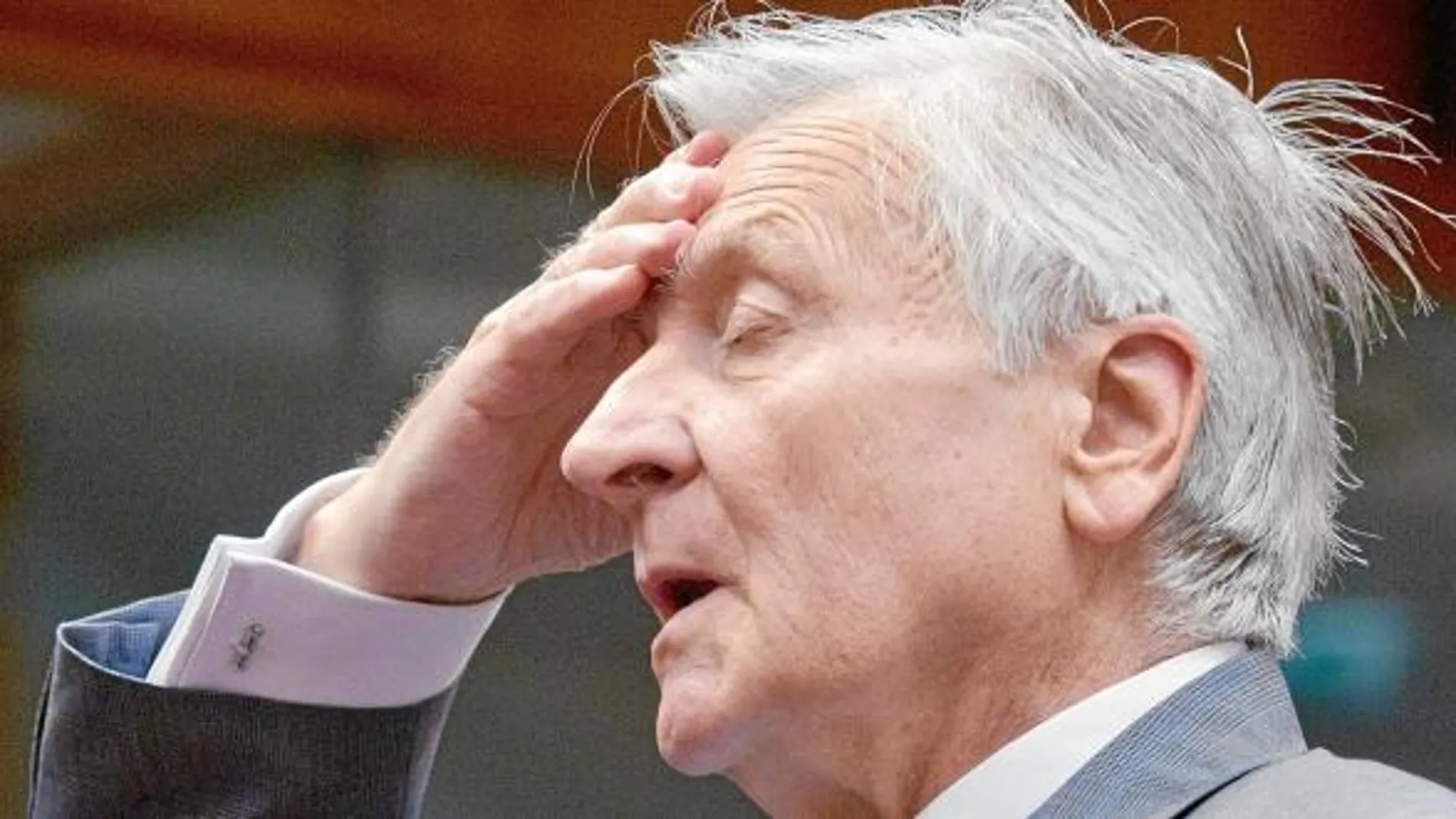 En la imagen, Trichet