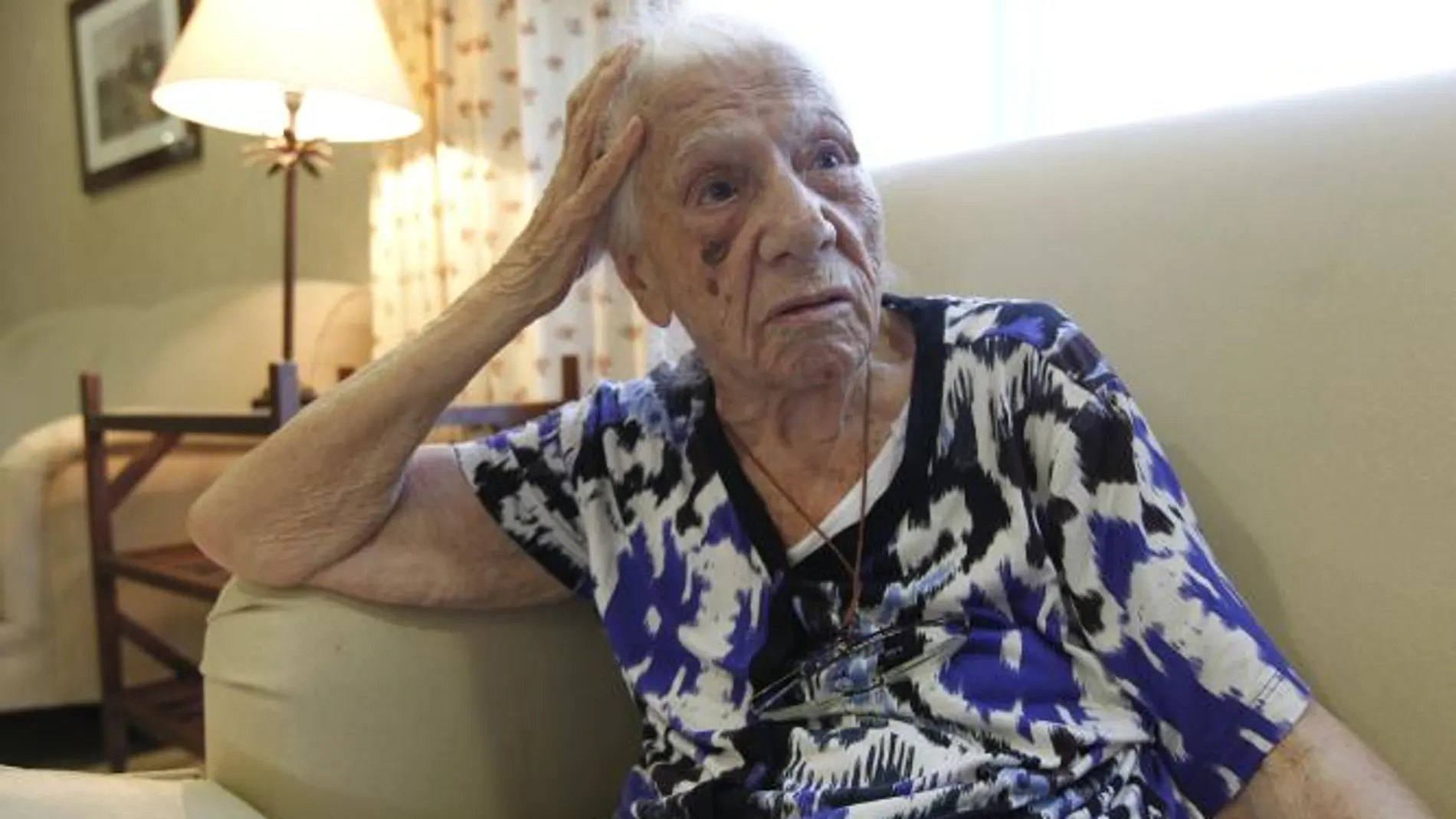 La melillense Pilar Murcia cumplirá 102 años en octubre