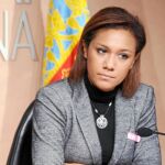La consellera portavoz, Lola Johnson, compareció tras la reunión semanal de la reunión del Gobierno valenciano