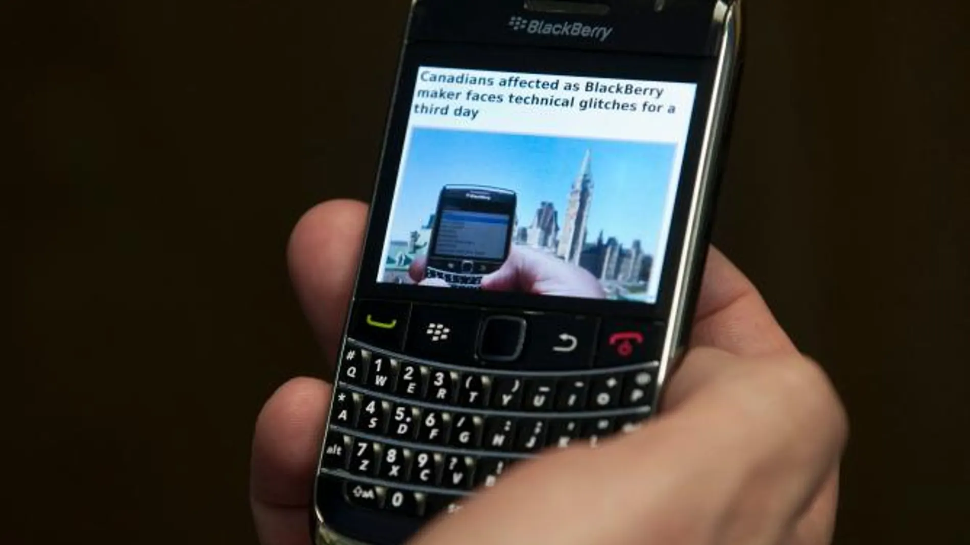 BlackBerry investiga nuevas incidencias que afectan a sus usuarios