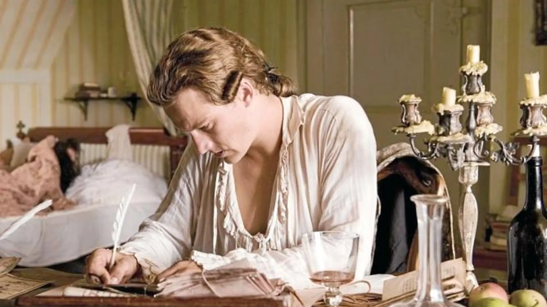 Profundo respeto: Ambos autores (en la imagen, fotograma del filme «Goethe») estuvieron unidos hasta el fin de sus días