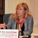 La vicepresidenta Joana Ortega
