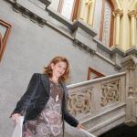 La consellera Sánchez de León tras el pleno del Consell