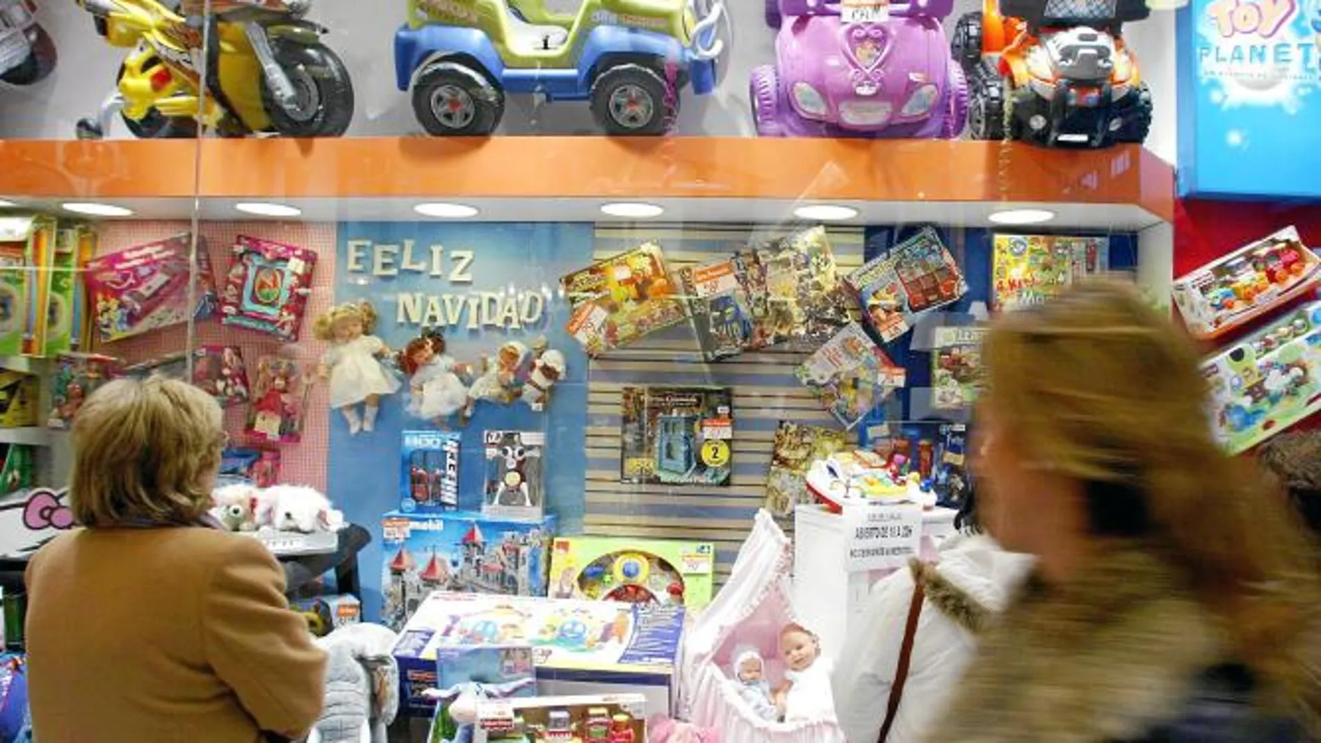 El mayor gasto de los ciudadanos de Castilla y León se destina a juguetes y regalos