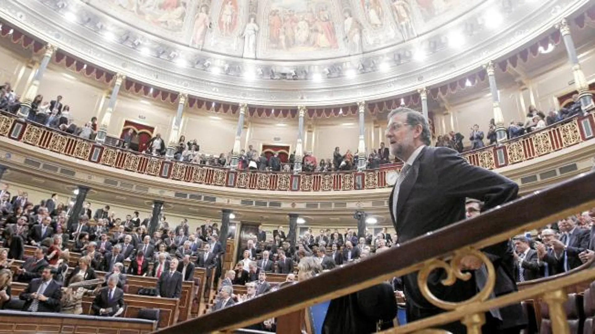 Mariano Rajoy realizará hoy su discurso de investidura ante el Pleno del Congreso