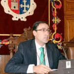 El alcalde de Palencia, Alfonso Polanco
