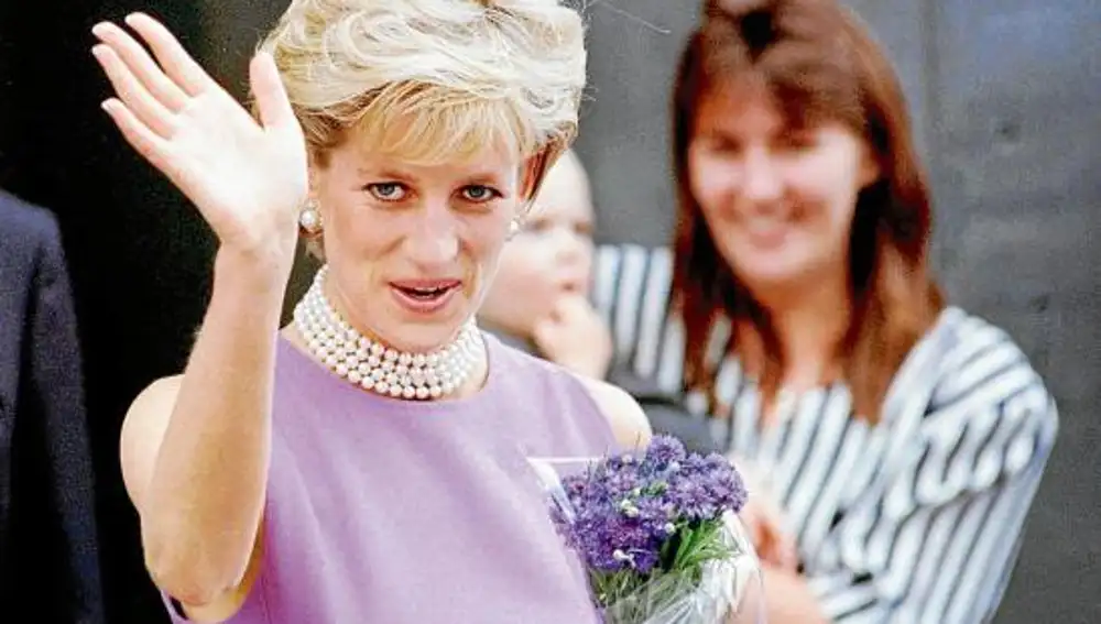 Diana de Gales en 1996.