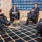 Mas y Duran se reunieron ayer en Bruselas con el presidente de la Comisión Europea, José Manuel Durao Barroso