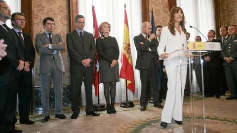 La nueva delegada del Gobierno, María Dolores Carrión, reconoció ayer que «duerme mal» cuando ocurren crímenes en la Comunidad de Madrid, como los recientes asesinatos de dos mujeres en Torrejón de Ardoz y Móstoles
