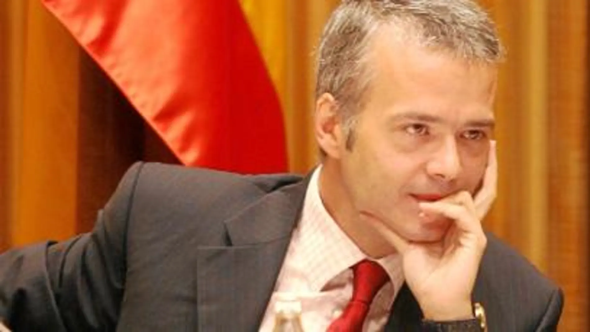 Antonio Camacho, secretario de Estado de Seguridad, en una comisión de Interior del Congreso de los Diputados