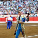 Manzanares pasea la oreja del tercero en Cuatro Caminos