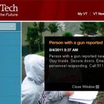 Un hombre armado irrumpe en una Universidad de Virginia