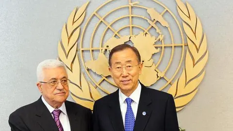 Abás y Ban Ki-moon se reunieron hoy en Nueva York