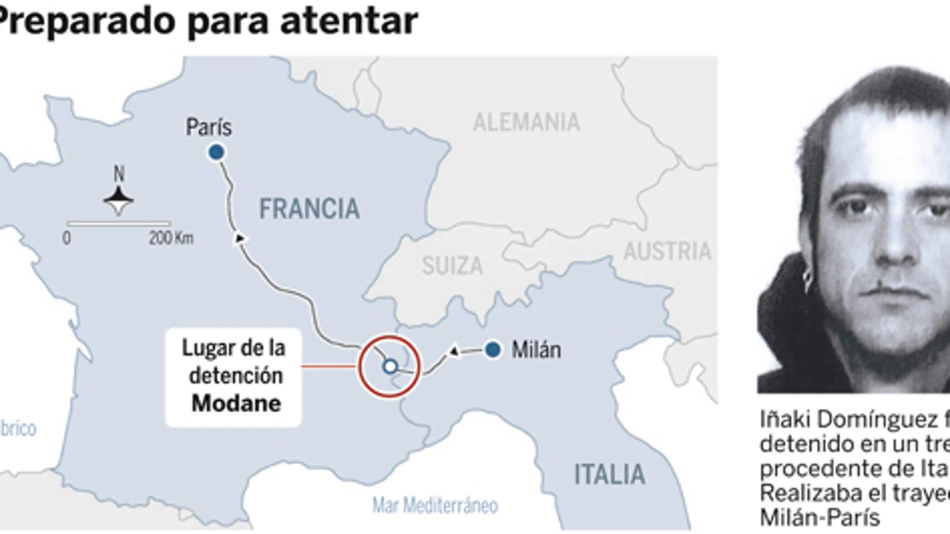 Detenido en Francia un etarra con material para fabricar 50 bombas. Vea el GRÁFICO COMPLETO en documentos adjuntos
