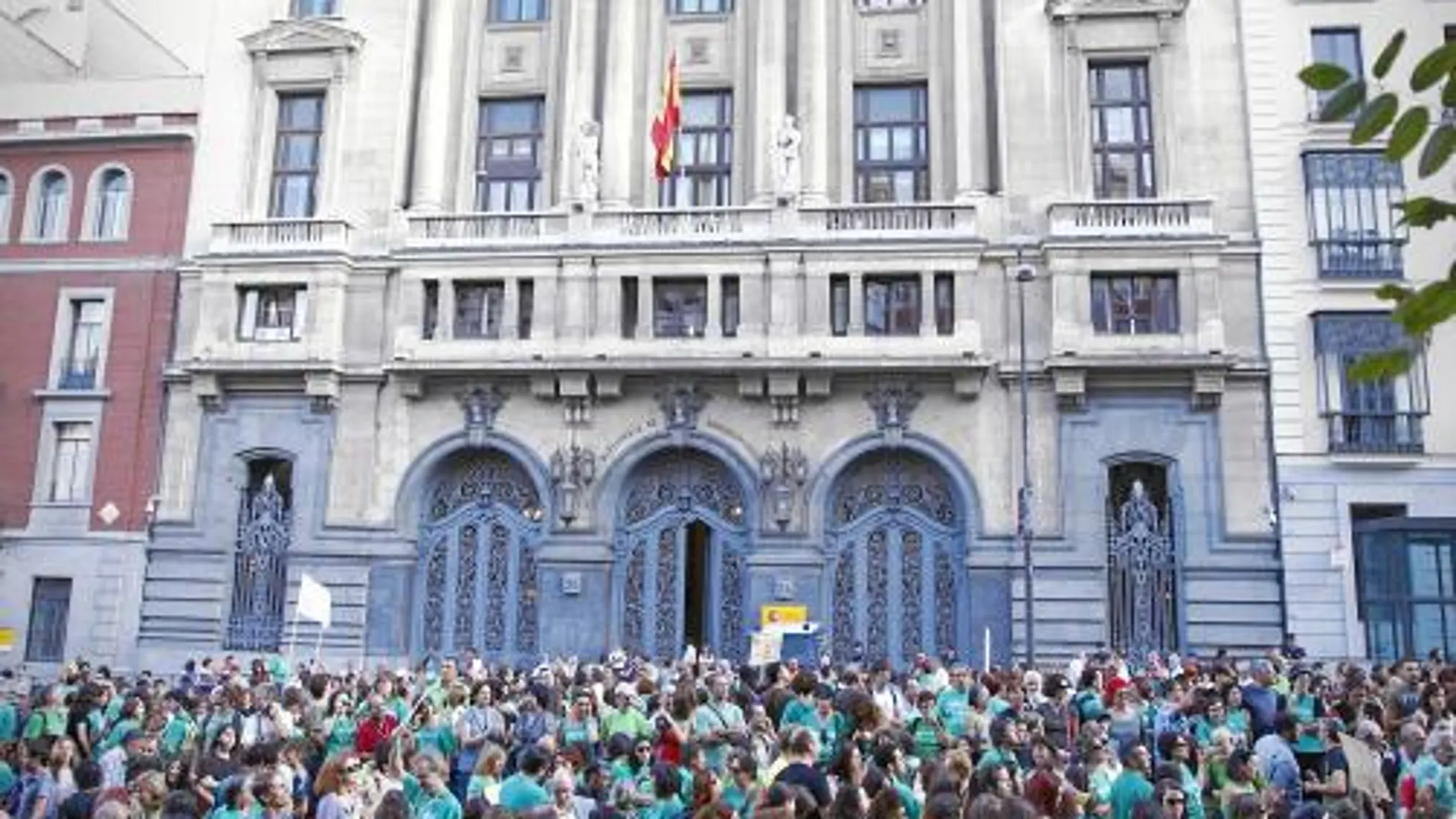 Desde el mes de septiembre la «marea verde» ha protagonizado una decena de manifestaciones y cinco jornadas de huelga
