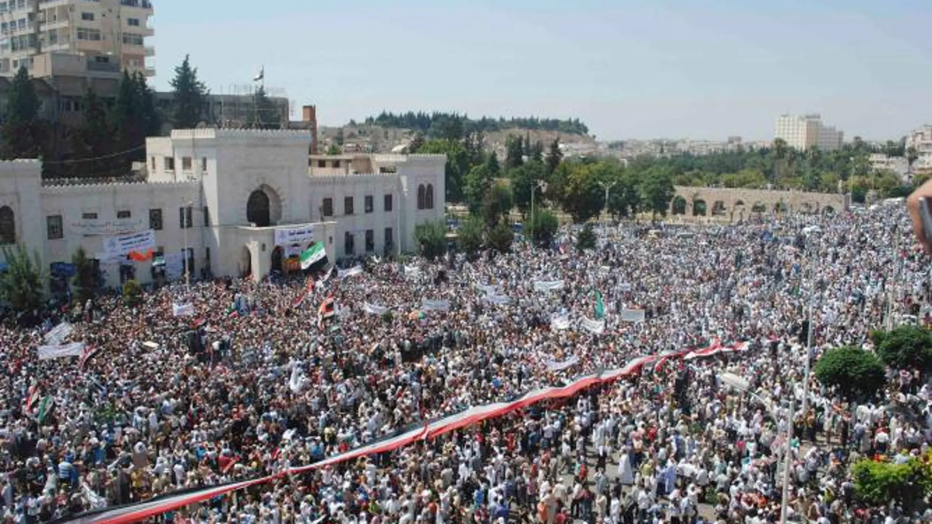 Manifestaciones en Hama