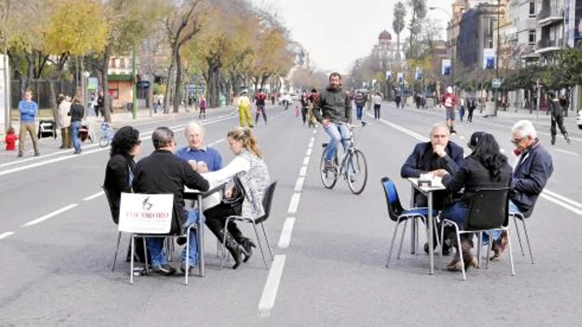 El próximo domingo está prevista la celebración de un nuevo Ciclovida desde la Florida hasta el Prado de San Sebastián