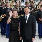 El presidente sirio, Bachar al Asad y su esposa Asma