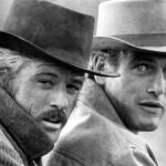 Robert Redford junto a Paul Newman en una escena ya clásica