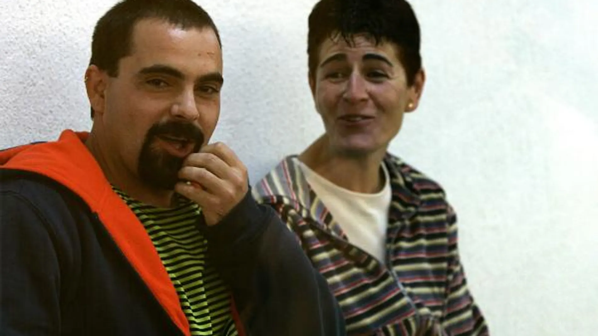 La etarra Ana Belén Egüés, junto al también miembro de ETA Aitor García Aliaga, en un juicio en la Audiencia Nacional en 2007