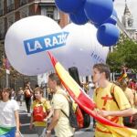LA RAZÓN repartió globos a los peregrinos