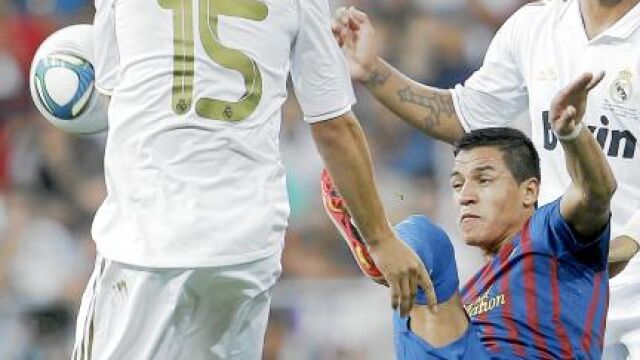 Coentrao fue el primer recambio del que «Mou» echó mano cuando el Barça iba arriba en el marcador el domingo en la ida de la Supercopa