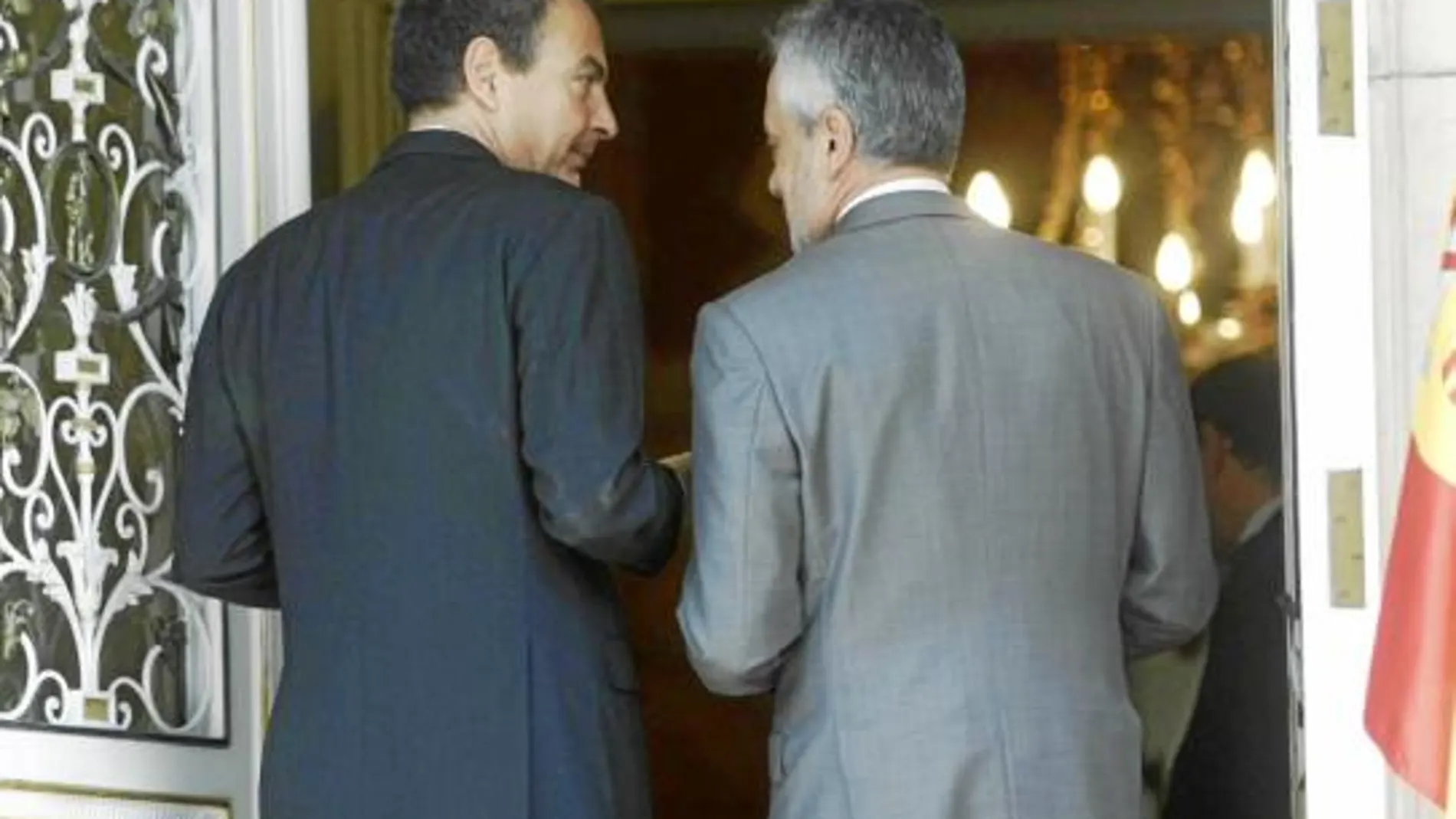 Zapatero y Griñán se verán hoy en la Moncloa por segunda vez desde que el presidente andaluz sustituyó a Chaves